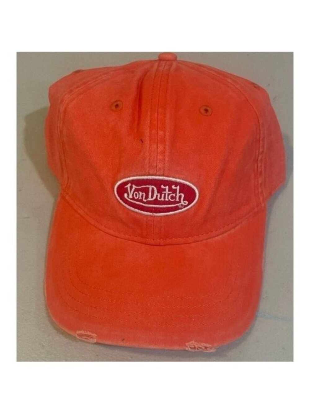 VON DUTCH LOG CAP ORANGE MAN